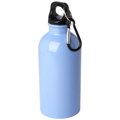 Gourde publicitaire 400ml simple paroi inox recyclé RCS Oregon Cloud Blue